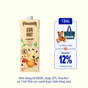 Vinamilk 9 loại hạt không đường